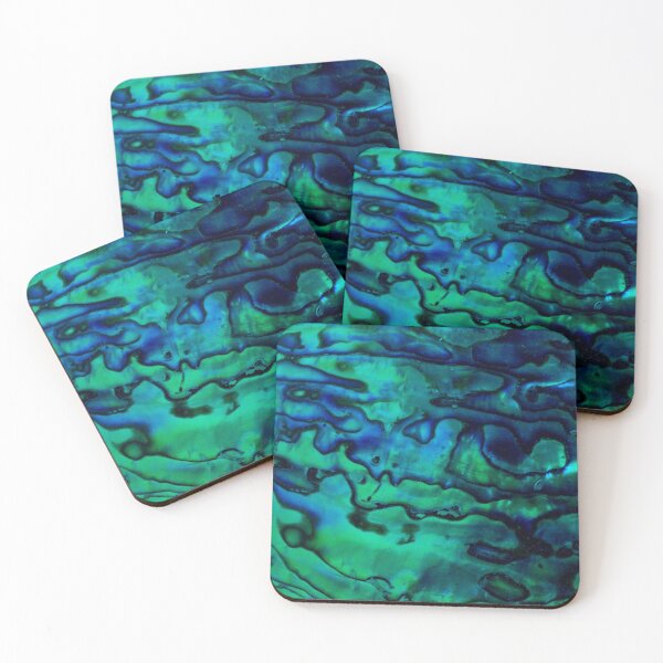 Item preview, Blue and Green Paua Shell Design  designed and sold by AtarangiDesigns.