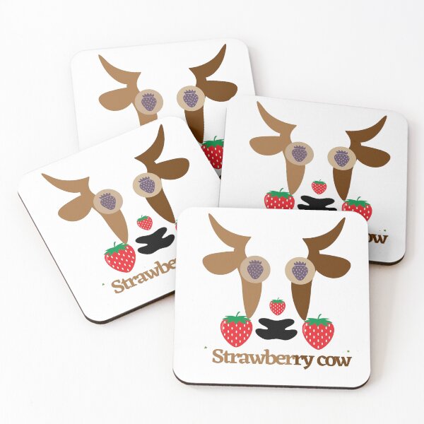 Item preview, Strawberry Cow Face Gift designed and sold by zPremium.