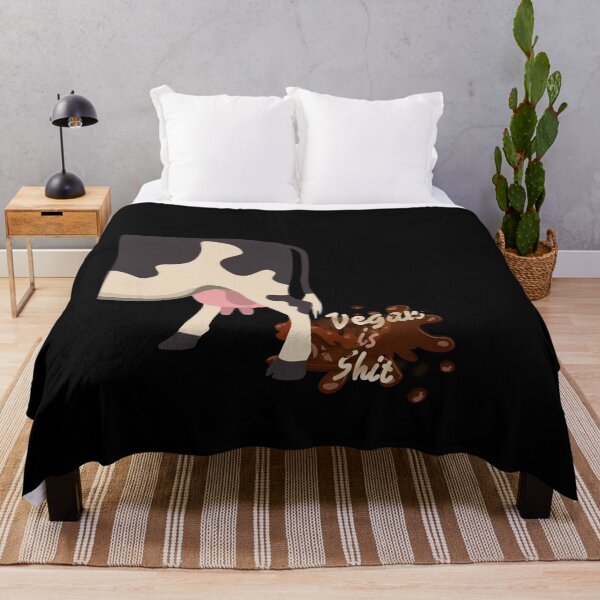 Item preview, Vegan Is Shit Cow Poop designed and sold by DELMEO.