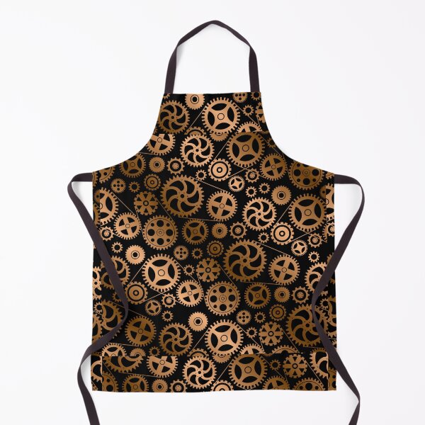 Item preview, Antique Bronze Copper Steampunk Pattern designed and sold by digitalvintage.