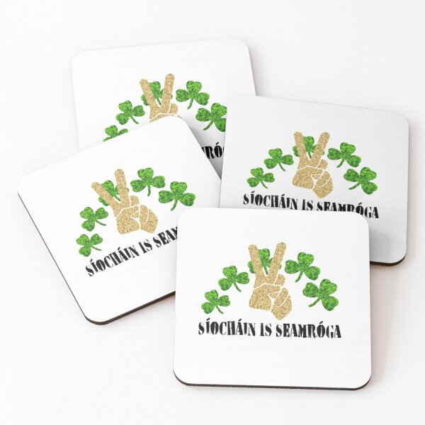 Item preview, Síocháin Is Seamróga designed and sold by JockDove.