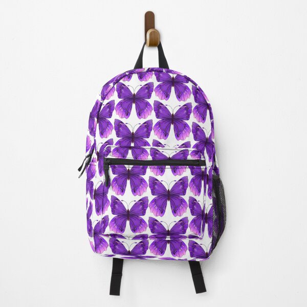 Purple Butterfly Wings Backpack
