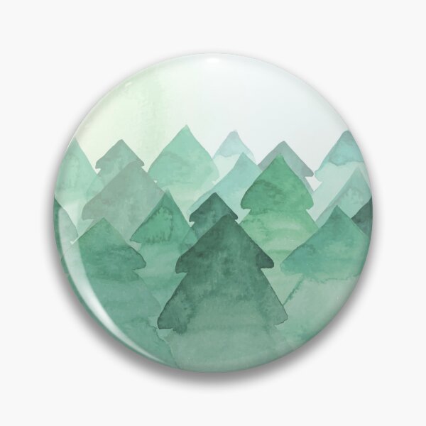 Item preview, Watercolor painting with trees Mugs designed and sold by della95.