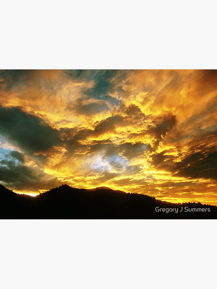 Colorado Sunset Fireworks by nikongreg