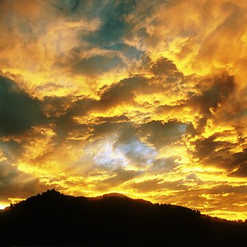 Artwork thumbnail, Colorado Sunset Fireworks by Gregory J Summers