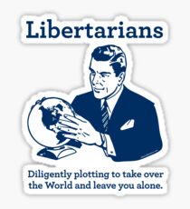 The Libertarian Plot Sticker
