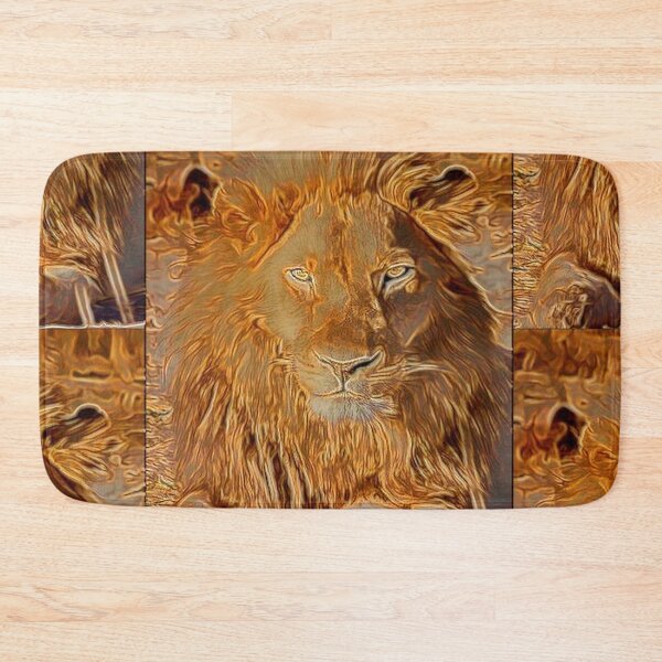 Item preview, LION BASKING IN THE SUN designed and sold by michaeltodd.