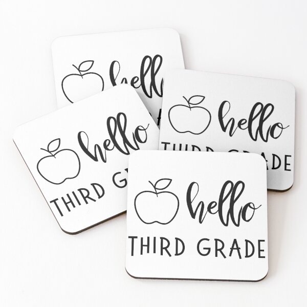 Item preview, hello third grade design  designed and sold by katiegaffney95.