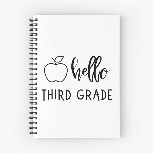 Item preview, hello third grade design  designed and sold by katiegaffney95.