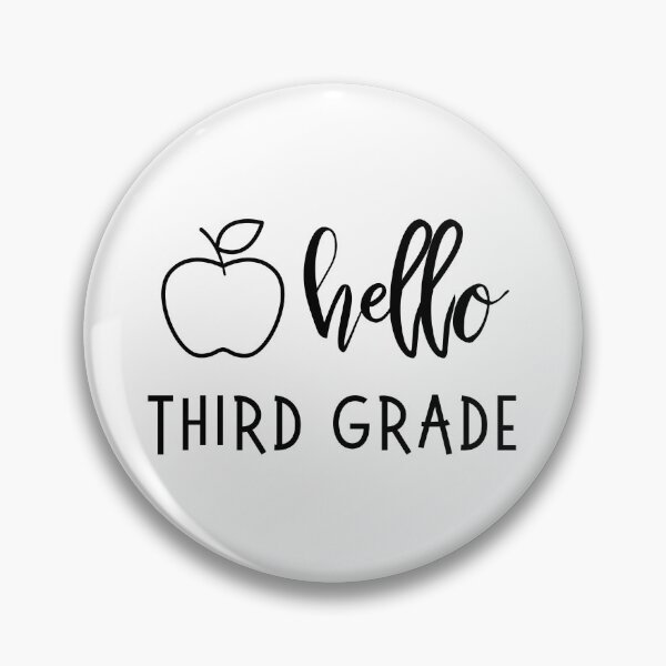 Item preview, hello third grade design  designed and sold by katiegaffney95.