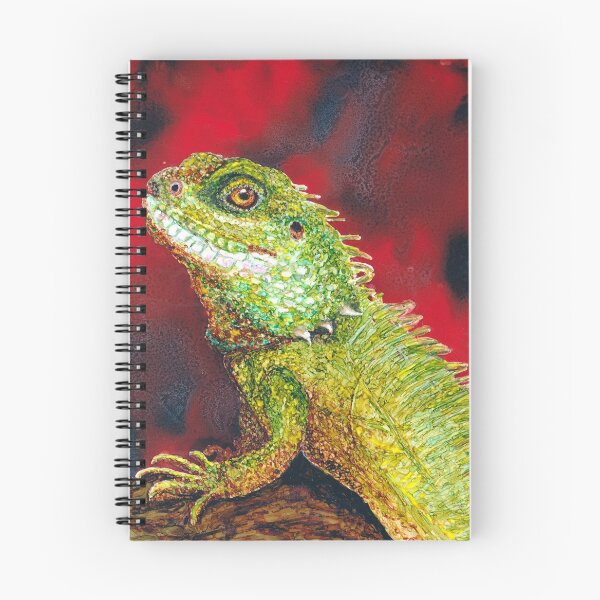 Aperçu de l'œuvre Lizzy le lézard créée et vendue par Maureen Zmak.