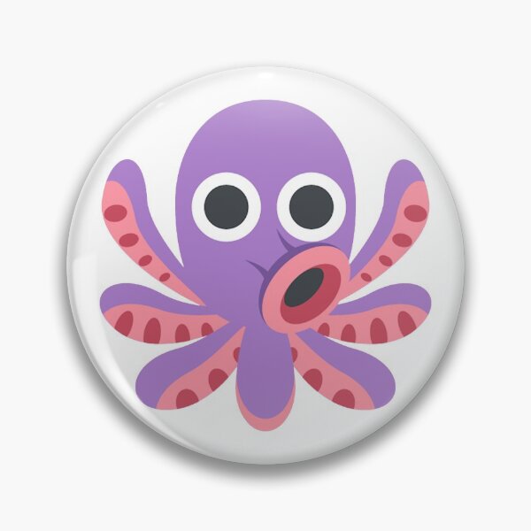 Item preview, Octopus Emoji designed and sold by ScrappyDesigns.
