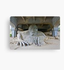 The Fremont Troll, Seattle, WA Canvas Print
