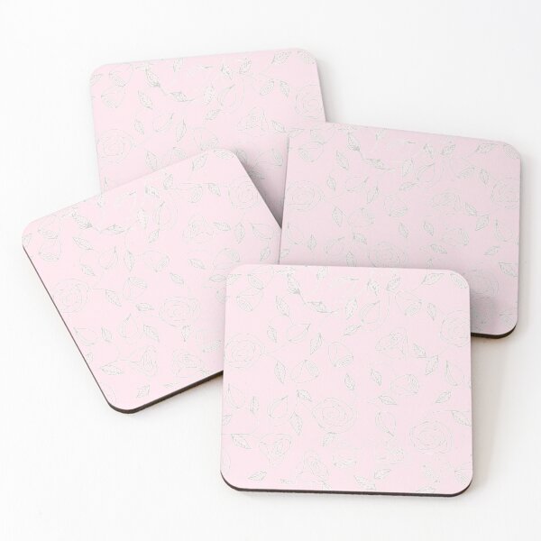 Item preview, Pink and Gray Floral Pattern Cute Pretty Nice Gift designed and sold by acherriemae.