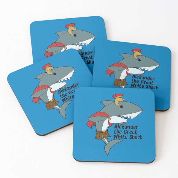 Item preview, Alexander the Great White Shark designed and sold by crunchburger.