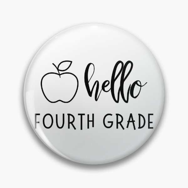 Item preview, hello fourth grade design designed and sold by katiegaffney95.