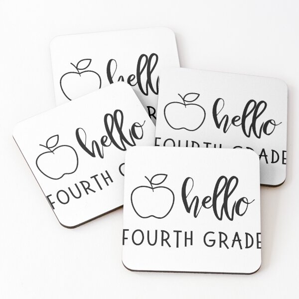 Item preview, hello fourth grade design designed and sold by katiegaffney95.
