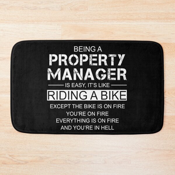 Item preview, Being A Property Manager Is Easy Like Riding A Bike designed and sold by berryferro.