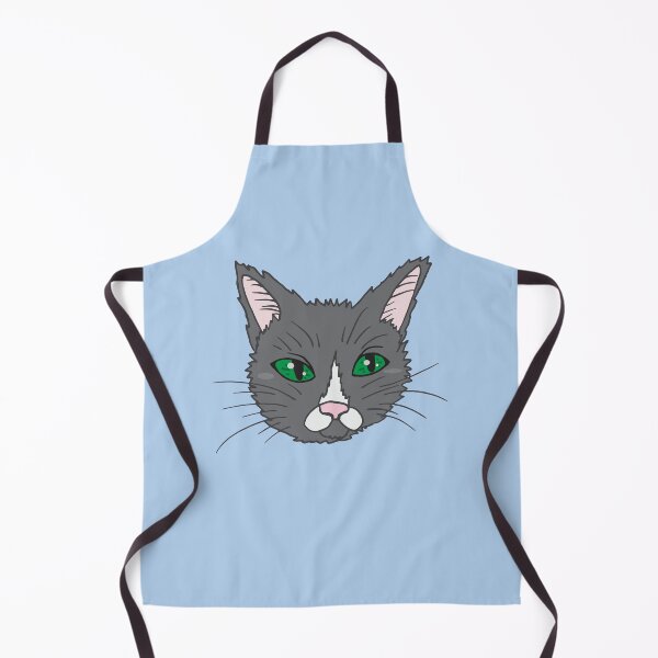 Item preview, Tuxedo Cat with Green Eyes designed and sold by miartist.