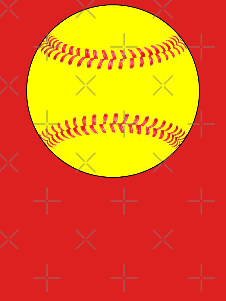 Fastpitch Softball Graphic With Seams T Shirt By Sportsstars Redbubble