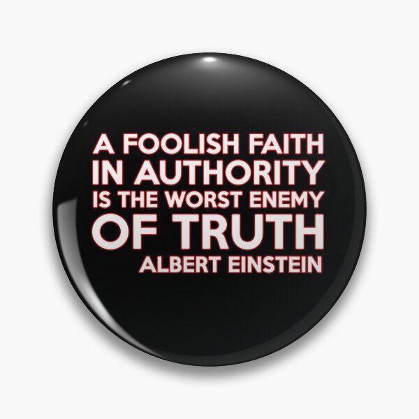 Item preview, A FOOLISH FAITH IN AUTHORITY IS THE WORST ENEMY OF TRUTH SHIRTS! designed and sold by BrandNewTeez.