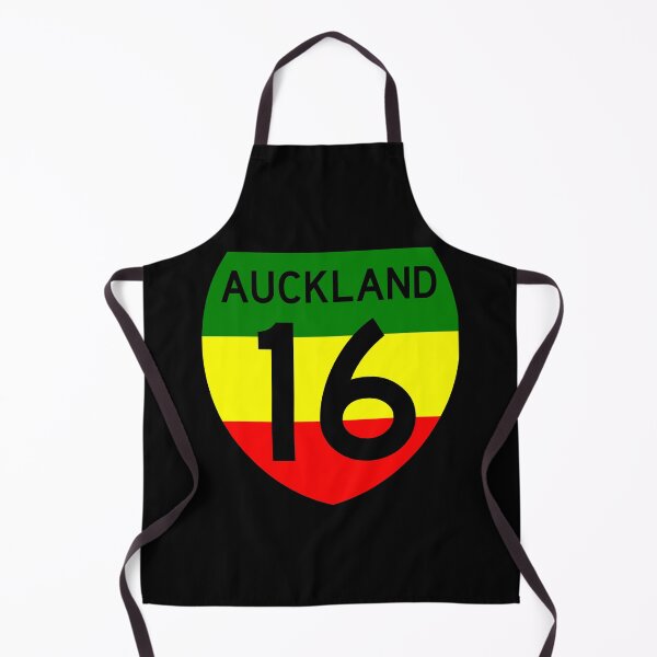Item preview, Auckland Highway 16 in Rasta Colours designed and sold by Kiwidom.