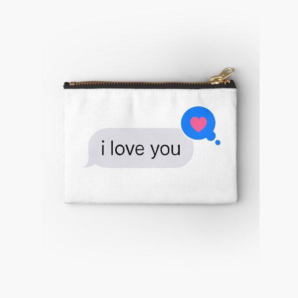 Item preview, i love you text designed and sold by stickersbyjul.