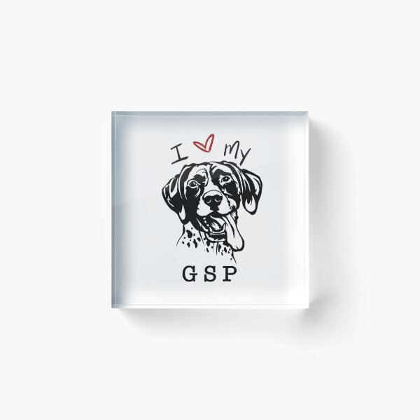 Item preview, I LOVE MY GSP designed and sold by allisonmoore21.