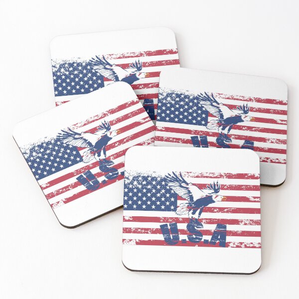 Item preview, USA Eagle Face Masks And More - COVID 19 Coronavirus Patriot designed and sold by ravishdesigns.