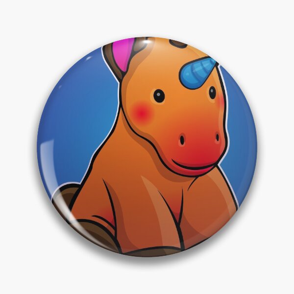 Ponycorn Portrait Pin