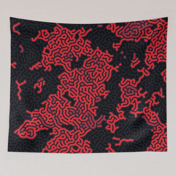 Item preview, Red Abstract designed and sold by JordanWDesign.