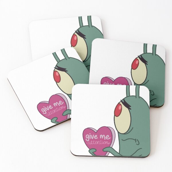 Item preview, give me attention - plankton designed and sold by stickersbyjul.