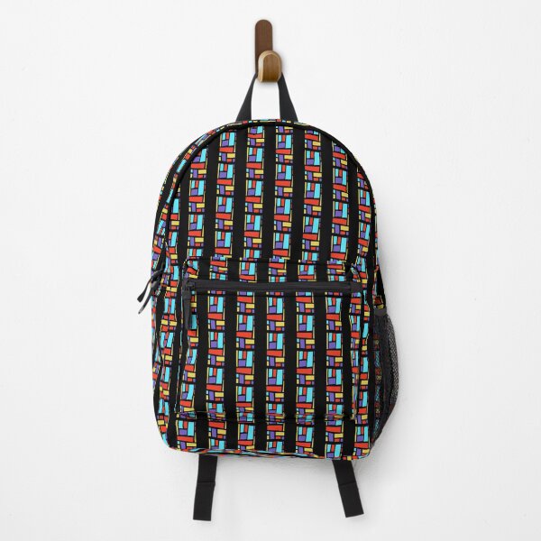 Item preview, Asymmetrical Multi Colour Rectangle Pattern designed and sold by MakiMak.
