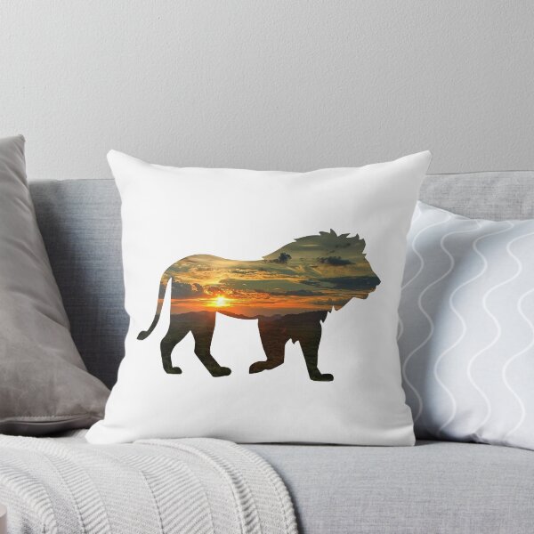 Item preview, King of the Jungle Sunset Lion Silhouette designed and sold by Anthony726.