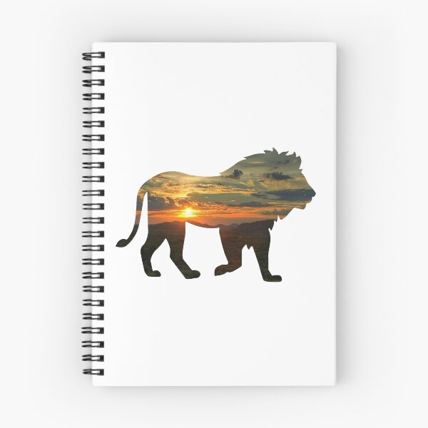 Item preview, King of the Jungle Sunset Lion Silhouette designed and sold by Anthony726.