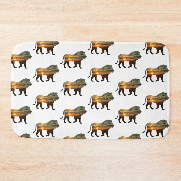 Item preview, King of the Jungle Sunset Lion Silhouette designed and sold by Anthony726.