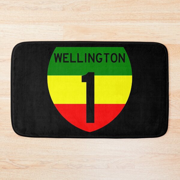 Item preview, Wellington Highway 1 in Rasta Colours designed and sold by MY NEW ZEALAND.