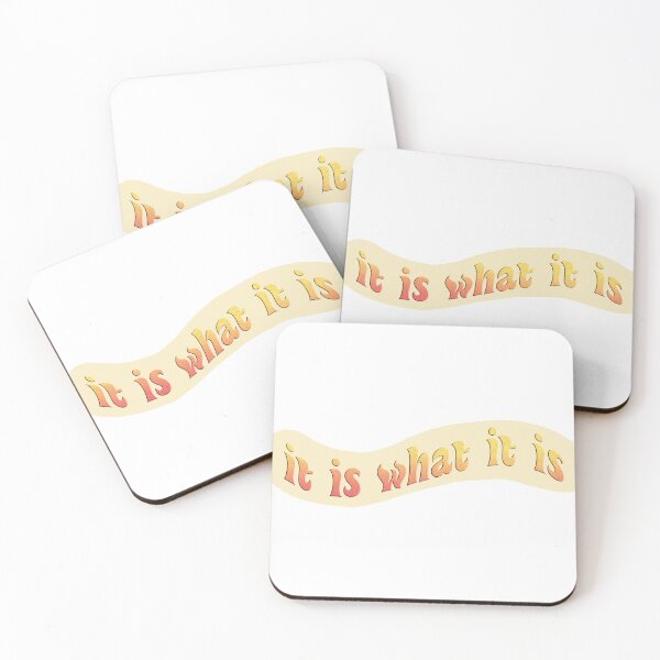 Item preview, it is what it is sticker designed and sold by charislaw.