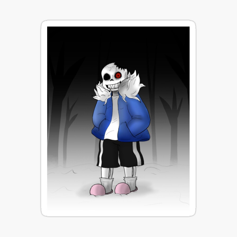 Horrortale Sans Poster for Sale by MoonRushers