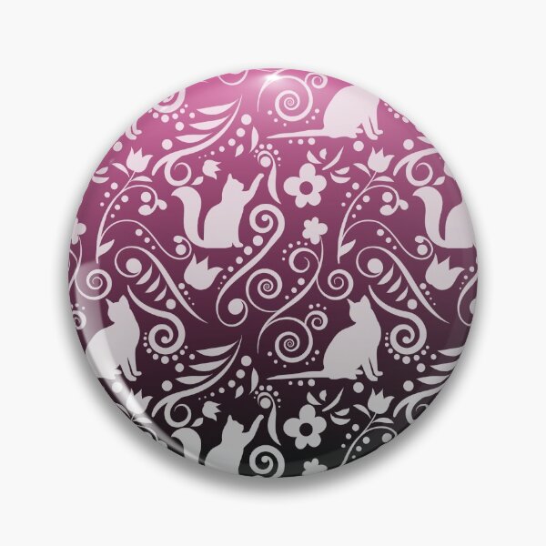 Item preview, Cat and Flowers - Succubus's Seduction (Dark Fantasy Collection) designed and sold by CreativityRoams.