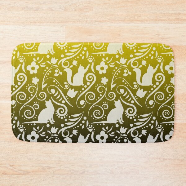Item preview, Cat and Flowers - Alchemist's symbol (Dark Fantasy Collection) designed and sold by CreativityRoams.