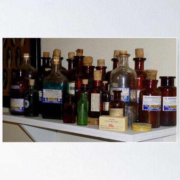 Item preview, A Doctors Bottles designed and sold by WildestArt.