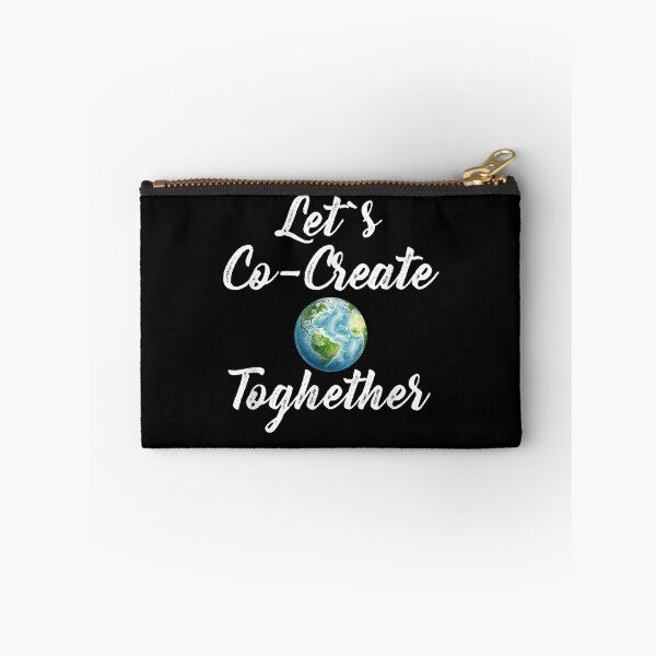 Item preview, Lets Cocreate Together World Positive Motivational Quote  designed and sold by jennife332.
