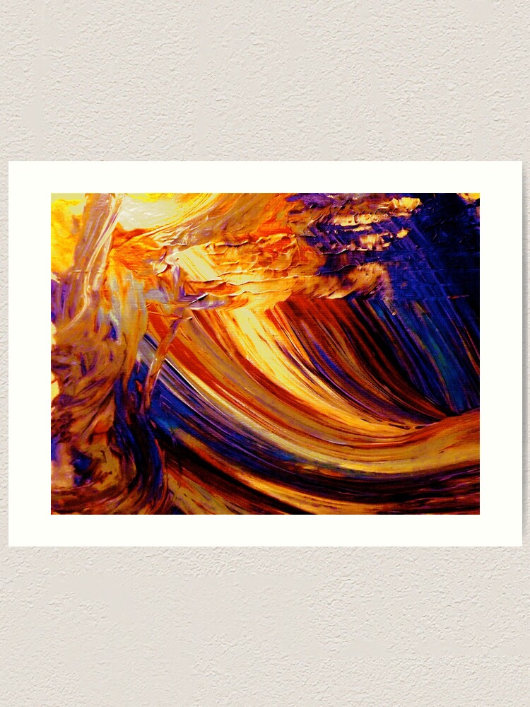 Alternate view of RELEASE Art Print
