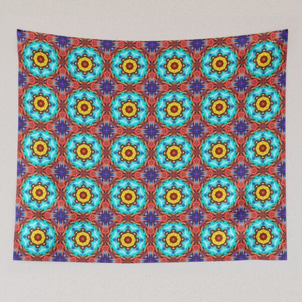 Item preview, Moroccan arabic oriental tile pattern designed and sold by Red Witch Art.