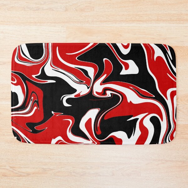 Item preview, red, white, & black swirly designed and sold by Callie ..