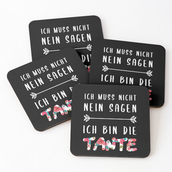 Artikelvorschau, Ich Muss Nicht Nein Sagen Ich Bin Tante entworfen und verkauft von khornholio.
