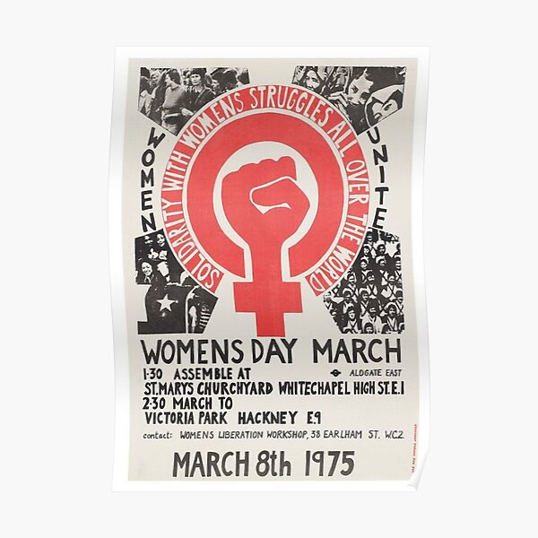 Womens day march Poster
