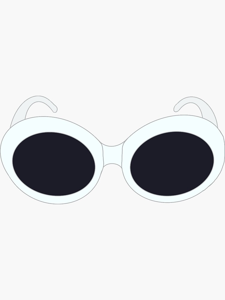 "Clout Goggles" Sticker by RandAstickers0 Redbubble