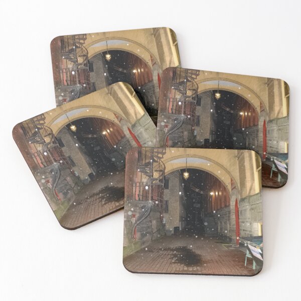 Item preview, Snow in the Alley  designed and sold by giftoftradition.